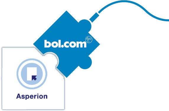 Koppeling Bol.com en Asperion cover