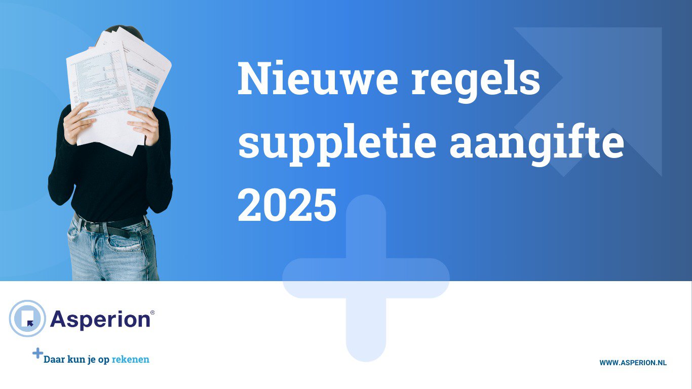Suppletie aangifte